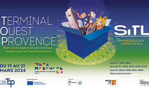 Affiche spectacle Terminal Ouest Provence en partenariat avec le SITL 2024
